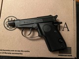 Beretta Bobcat .22lR Pistol as New with Box and Papers- Free shipping Priced to Sell