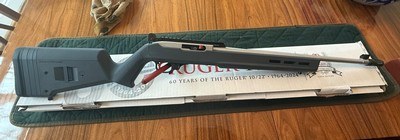 Ruger 10/22 60th Anniversary Edition With Ruger 10/22 BX22 Target Trigger Suppressor Ready as NIB with all accessories