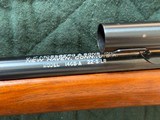 Mossberg 146B (A) with Mossberg 4x scope in Superb Overall Collector Condition - Case color on Bolt and Trigger. Best I have ever seen. - 12 of 14
