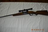 savage model 99e series a. in harder to find 243win. w/ weaver k-4 scope - 2 of 4