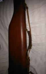 Abercrombie&Fitch leg of mutton leather takedown case ' rare and hard to find - 13 of 15