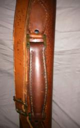 Abercrombie&Fitch leg of mutton leather takedown case ' rare and hard to find - 7 of 15