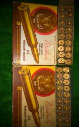 Weatherby 340 Magnum tiger boxes with 38 pieces of brass - 2 of 4
