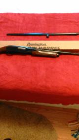 Remington Wingmaster
870 lightweight magnum 20 GAUGE 28 inch vent with Remington tubes and extra 28inch Remington l.w. mag barrel choked modified
- 1 of 8
