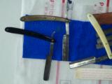 STRAIGHT RAZORS 3 TOTAL DUBL DUCK,GENEVA AND STEPHAN CHEAP! - 1 of 4