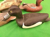 WOODEN DUCK DECOYS 7 TOTAL Louisiana And 1 OLD FACTORY CANVASBACK DRAKE
- 8 of 11