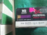 16 Gauge FEDERAL,WINCHESTER,REMINGTON AND FIOCCHI,FACTORY SHOTGUN SHELLS
- 4 of 11