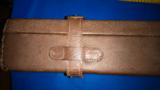 Leather Takedown Hardcase For Double gun UP to 30 inch barrels - 3 of 10