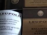 Leupold VX-3 6.5- 20 x 40mm Adj. Obj. Varmint Hunters Recticle Matte-1" tube as new in the box with the paperwork Super nice rifle scope - 8 of 9