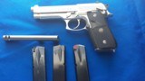 TAURUS PT 92 AF 9MM EXTRA PORTED BARREL WITH 3 MAGAZINE'S EXCELLENT PLUS - 11 of 15