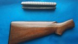 WINCHESTER MODEL 42 FACTORY PRE WAR FIELD GRADE WOOD SET ( UNCUT) WITH THE ORIGINAL FINISH. - 3 of 9