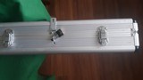 ALUMINUM TRAVEL CASE.* LOCKABLE * SINGLE GUN. - 7 of 15