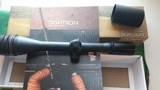 SIGHTRON * 12 X 42 MM A.O. WITH SUNSHADE * FINE CROSSHAIRS WITH A TARGET DOT CENTER *, AMERICAN MADE WITH A LIFE TIME WARRANTY - 3 of 12