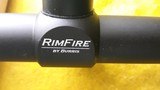 BURRIS * RIMFIRE * 3x - 9x- 40mm - MATTE* DUPLEX* RETICLE*,[1 INCH TUBE ] EXCELLENT - 2 of 5
