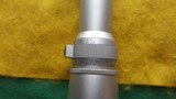 LEUPOLD VARI -X III 3.5 x - 10 - 40 mm SILVER > DUPLEX RETICLE < 1 INCH MAIN TUBE. VERY HIGH CONDITION - 5 of 12