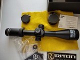 Riton X3 Conquer* 6 -24 X 50 MM ( Front Focal Plane* W / ILLUMINATED RETICLE N.i.B With Papers - 4 of 15