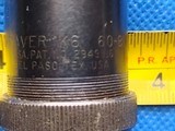 WEAVER K-6x 60-B-1- EL PASO, TEX U.S.A. VINTAGE Mfg 1956 thru 1965 regular crosshair reticle - 7 of 9