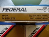 10 gauge* FEDERAL PREMIUM #4 BUCK 3&1/2