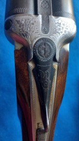 BERETTA* SILVER HAWK* 12 Gauge* 3" MAGNUM WITH THE HARD TO FIND 31&1/2" Barrels Mfg in 1958all original FULL And FULL Double Triggers - 3 of 20
