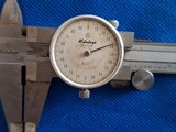 STARRETT #722 CALIPER WITH CASE AND MITUTOYO DIAL CALIPER - 5 of 6