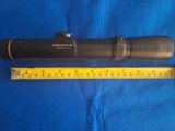 LEUPOLD ( EUROPIAN 30 ) 1.25 - 4X 20, W/ 30 MM MAINTUBE DUPLEX MATTE