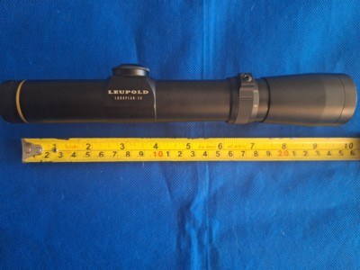 LEUPOLD ( EUROPIAN 30 ) 1.25 - 4X 20, W/ 30 MM MAINTUBE DUPLEX MATTE - Image 1 of 9