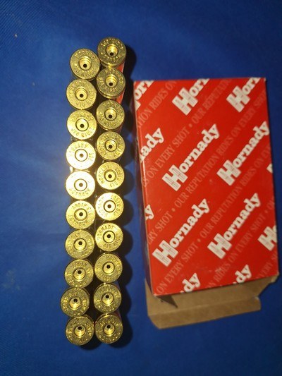 416 RIGBY ( NEW HORNADY EMPTY BRASS, BOX OF 20 FACTORY - Image 3 of 6