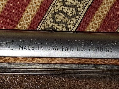 KNIGHT * D.I.S.C. EXTREME, 50 CAL. LAMINATED STOCK STAINLESS STEEL 99% LOOKS UNUSED CONDITION - Image 3 of 13
