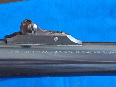 BROWNING BPS * 10 GA * RARE 24" BUCK SPECIAL WITH FACTORY RIFLED SIGHTS AND GLOSS BLUED FINISH - Image 12 of 13