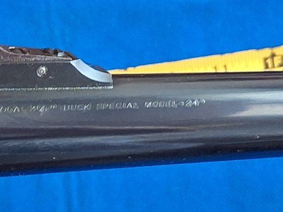 BROWNING BPS * 10 GA * RARE 24" BUCK SPECIAL WITH FACTORY RIFLED SIGHTS AND GLOSS BLUED FINISH - Image 13 of 13
