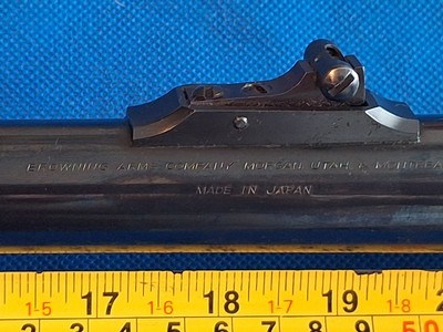 BROWNING BPS * 10 GA * RARE 24" BUCK SPECIAL WITH FACTORY RIFLED SIGHTS AND GLOSS BLUED FINISH - Image 8 of 13