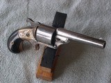 Moore TEAT FIRE revolver, Nice condition - 2 of 5