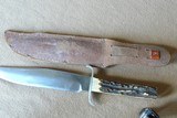 Pre 1949 German Bowie Knife w/Sheath - 4 of 5