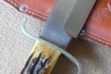 Pre 1949 German Bowie Knife w/Sheath - 3 of 5