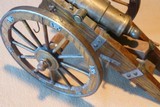 Brass signal canon with Carriage - 7 of 11