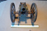 Brass signal canon with Carriage - 2 of 11