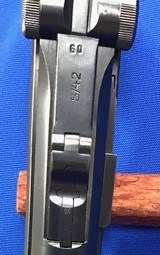 German/NAZI EARLY PRE- WWII 1936 DATE, S/42 CODE MAUSER-WERKE, OBERNDORF P.08 LUGER! - 5 of 15