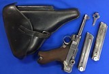 German/NAZI EARLY PRE- WWII 1936 DATE, S/42 CODE MAUSER-WERKE, OBERNDORF P.08 LUGER! - 10 of 15