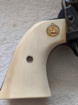 Colt 3rd Gen 7 1/2" 45 LC with factory ivory grips - 4 of 6