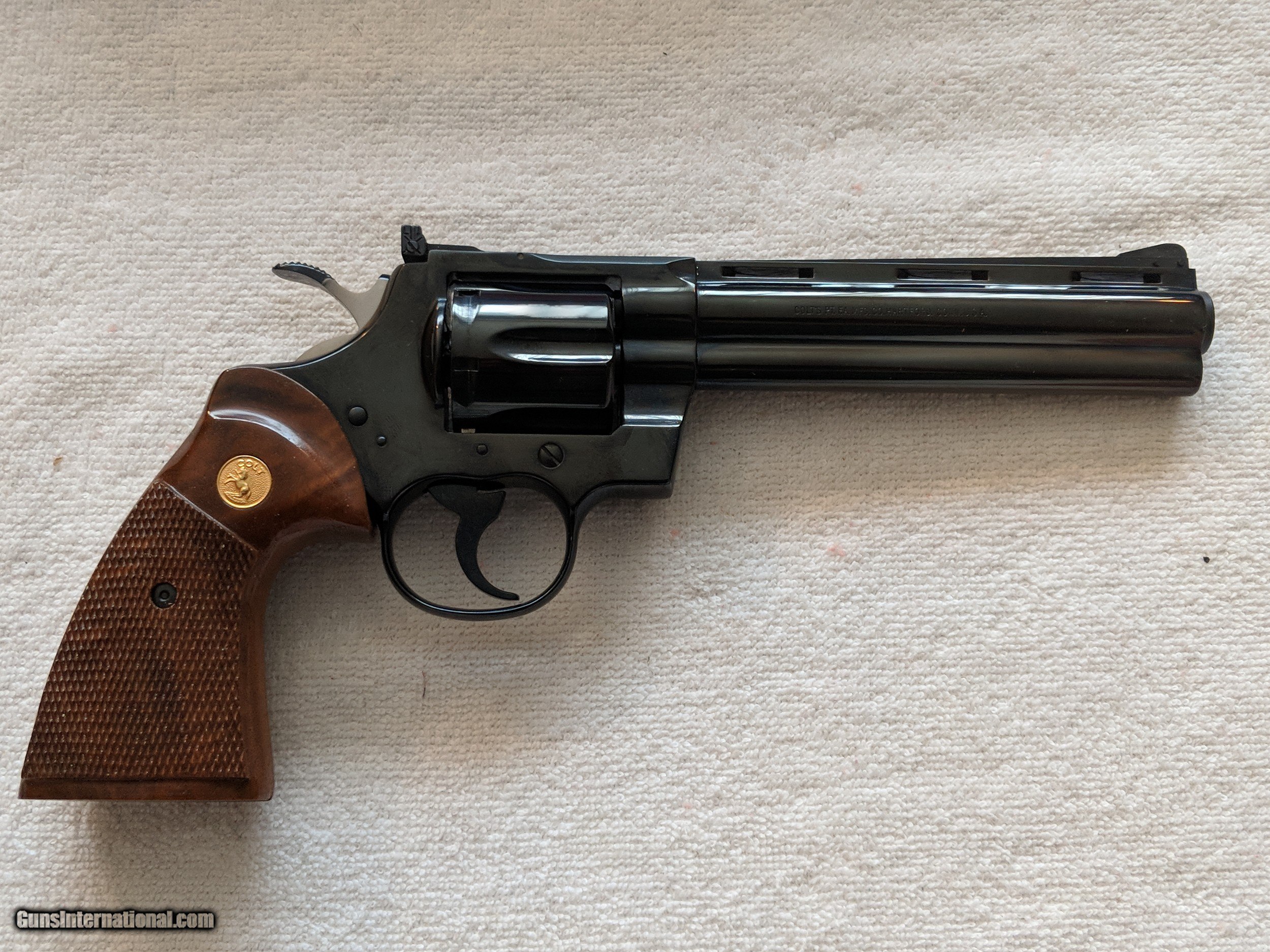 Colt Python NIB Blue 6