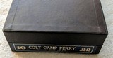 Colt Camp Perry Model .22 LR with 8" barrel - 7 of 17