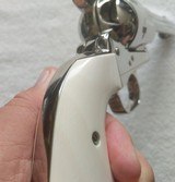 Colt SAA 3rd Gen Nickel Plated 5 1/2" .38-40 w/Ivory grips NIB - 11 of 11