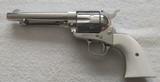 Colt SAA 3rd Gen Nickel Plated 5 1/2" .38-40 w/Ivory grips NIB - 6 of 11