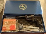 Colt SAA 3rd Gen Custom Shop 4 3/4 inch Blue 38 Special NIB 2007 - 1 of 8