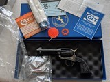 Colt SAA 3rd Gen Custom Shop 4 3/4
inch Blue/CC 45 LC NIB 2006 - 1 of 6