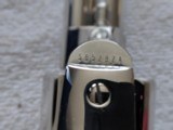Colt 3rd Gen Custom Shop Frontier Six Shooter, Nickel plated, NIB 2010 Black Powder Frame - 8 of 9