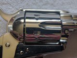Colt SAA 3rd Gen 5.5 inch Nickel Plated .38-40 in factory box - 4 of 7