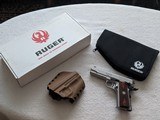 Ruger SR1911 Like NIB with Factory Box, Manuals, Pouch, Holster, 2 Mags, etc. - 2 of 6