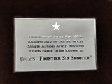 Colt SAA Peacemaker Centennial Commemorative Frontier Six Shooter - 12 of 12