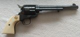 Colt SAA 3rd Gen 45 LC, Full Blue, Factory Ivory, 7.5" Black Powder Frame - 2 of 9